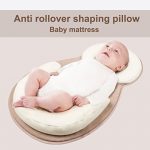 Babies Bloom Brown Anti Rollover Shaping Pillow (Baby Mattress)