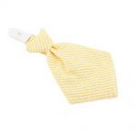 Babies Bloom Sweet Lemon Striped Necktie Pacifier Clip