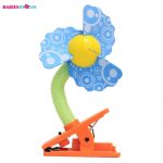 Babies Bloom Blue Mini Laser Clip On Cooling Fan For Babies