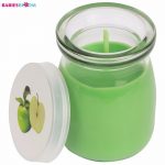 Babies Bloom Green Apple Scented Eco- Friendly Candles In Glass Jar