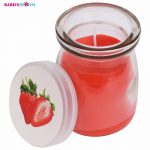 Babies Bloom Strawberry Scented Eco- Friendly Candles In Glass Jar