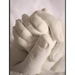 Babies Bloom 3D Casting Kit Family Kit Casts Sculpture Keepsake Gift (White, Gold, Silver) - M10