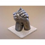 Babies Bloom 3D Casting Kit Family Kit Casts Sculpture Keepsake Gift (White, Gold, Silver) - M20