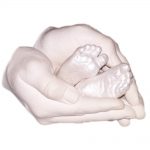 Babies Bloom 3D Casting Kit Family Kit Casts Sculpture Keepsake Gift (White, Gold, Silver) - M29