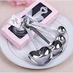 Babies Bloom Stainless Steel Measuring Spoons (4-Heart)