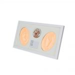 Babies Bloom Orange Babytiny Hand And Footprint Imprint Kit (Frame Size: 40 X 23X 3 Cm) - Hand And Footprint Imprint Frame Kit