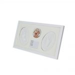 Babies Bloom White Babytiny Hand And Footprint Imprint Kit (Frame Size: 40 X 23X 3 Cm) - Hand And Footprint Imprint Frame Kit