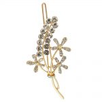 Babies Bloom Fashion Gold Plated Feather Brooch