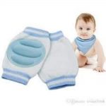 Babies Bloom Blue Baby Knee Protectors And Baby Leg Warmers