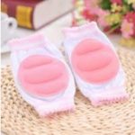 Babies Bloom Pink Baby Knee Protectors And Baby Leg Warmers