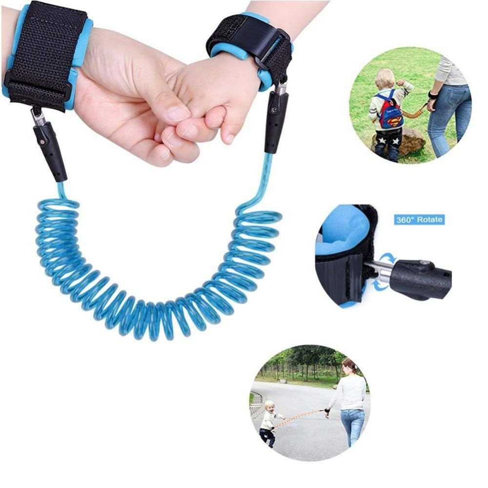 UK Child Kid Anti-lost Safety Leash Wrist Link Harness Strap Reins Traction Rope 
