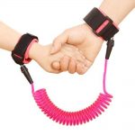 Babies Bloom Anti Lost Wrist Link Belt, 1.5M/ 59Inch /Baby Toddler Reins Safety Leash Wristband Walking Hand Belt Harness - Pink