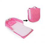 Babies Bloom Pink Multi-Function Foldable New-Born Baby Bedding With Lights And Music With A Small Pillow Cradle