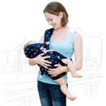 Babies Bloom Navy Blue Six In One Baby Carrier