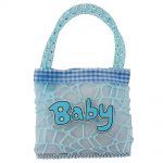 Babies Bloom Blue Tutu Favor Bags (Set Of 12)