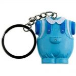 Babies Bloom Blue Resin Baby Boy Key Chain Favor