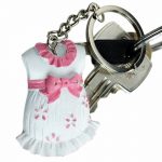 Babies Bloom Pink Resin Baby Girl Key Chain