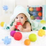 Babies Bloom 6 pcs Sensorial Touch Multiple Textured BabyToys/ Rattle Balls with Soft Touch/Baby Toys/Early Learning Educational Toys