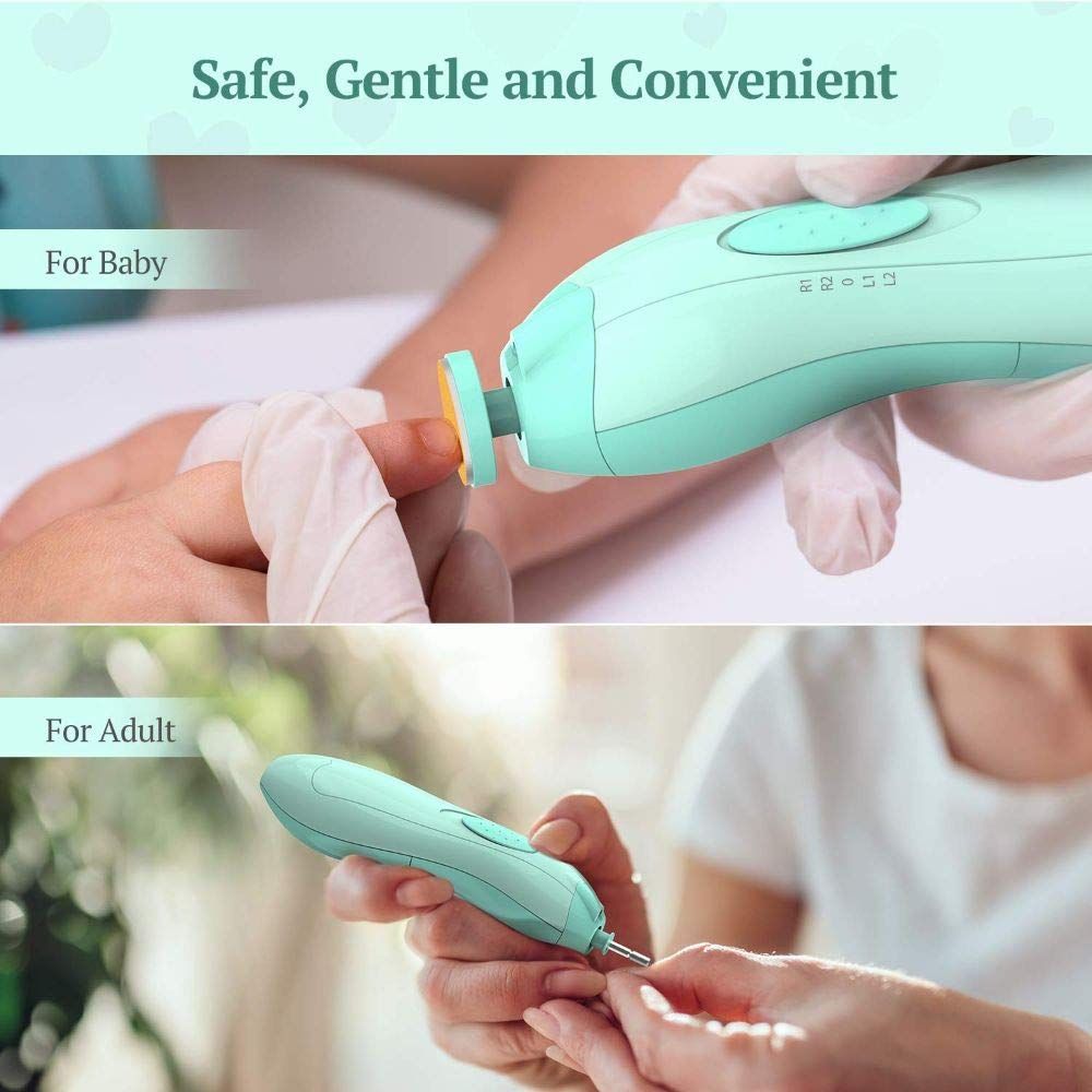 Baby Nail File, Electric Baby Nail Trimmer, Safe And Quiet Baby Nail  Clippers | Fruugo ZA