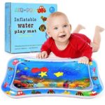 Babies Bloom Blue Baby Inflatable Baby Water Play Cushion/Water Cushion Play Pad for Newborns