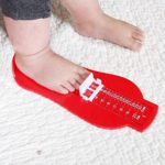 Babies Bloom Red Baby Baby Feet Measuring Gauge/Ruler/Kids Foot Ruler/Baby Shoe Size Measure Tool