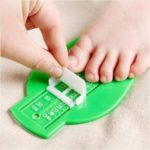 Babies Bloom Light Green Baby Feet Measuring Gauge/Ruler/Kids Foot Ruler/Baby Shoe Size Measure Tool (6-20 cm)