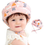 Babies Bloom Baby Head Shape Anti Shock Helmet | Infant Head Protector (Baby Pink)