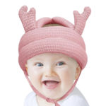 Babies Bloom Baby Head Shape Anti Shock Helmet | Infant Head Protector (Pink)