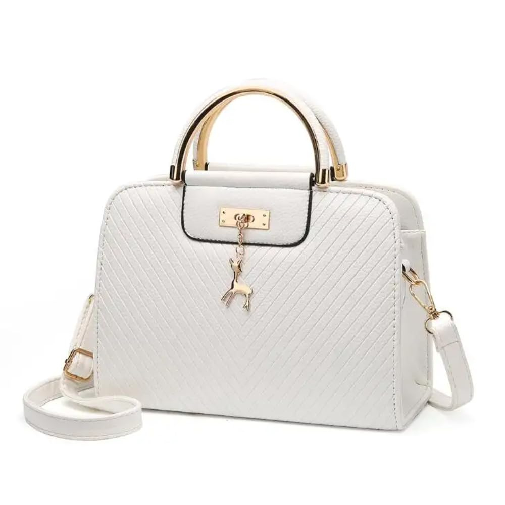 Buy Michael Kors Handbag Bolso With Sling and Dust Bag (BIEGE WHITE) (S10)  (J051)