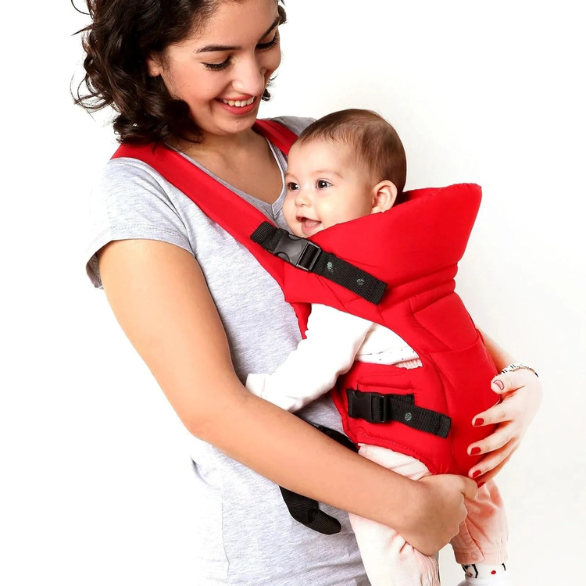 baby carrier bag red