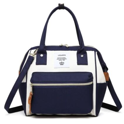 BABIES BLOOM Baby Diaper Bag For Mother's - Baby Travel Bag - Diaper Bag For New Born Baby (Navy Blue)