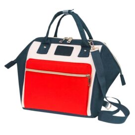 BABIES BLOOM Baby Portable Diaper Bag For New Mom (Red)